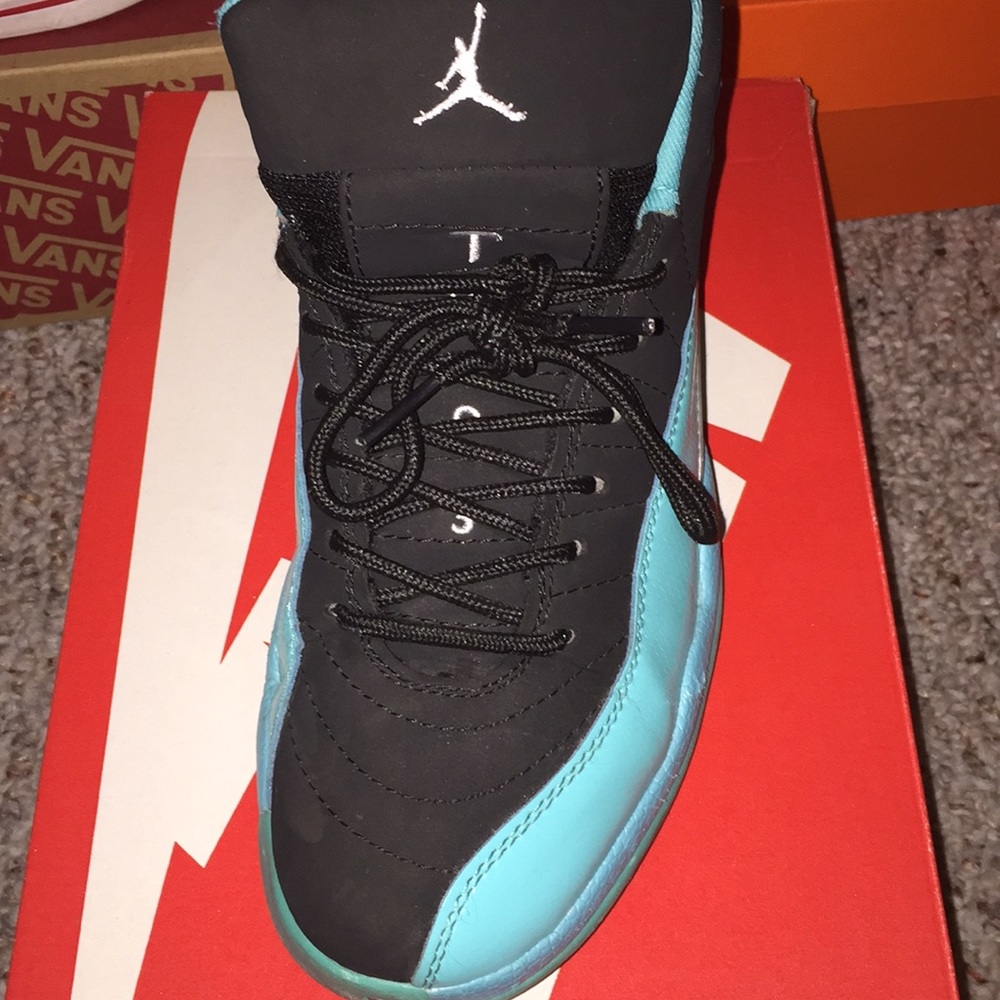 Jordan retro 12’s hyper jade